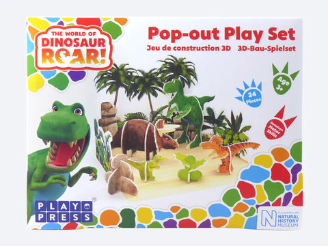 'The World of Dinosaur Roar!' -  a sustainably managed playset from Playpress