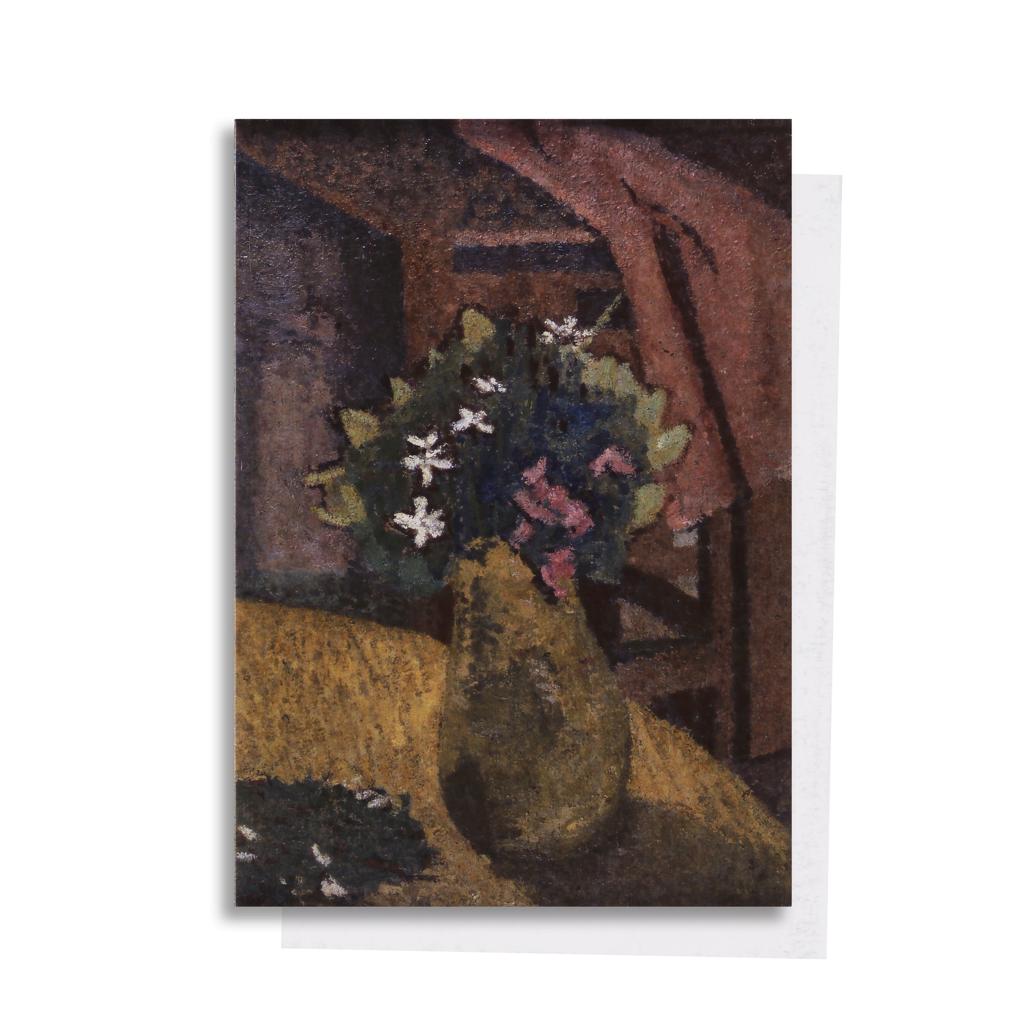 Greetings card 'A Vase of Flowers' by Gwen John