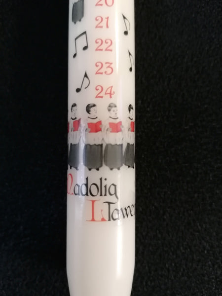 'Choir Boys' - Tapered Advent Candle