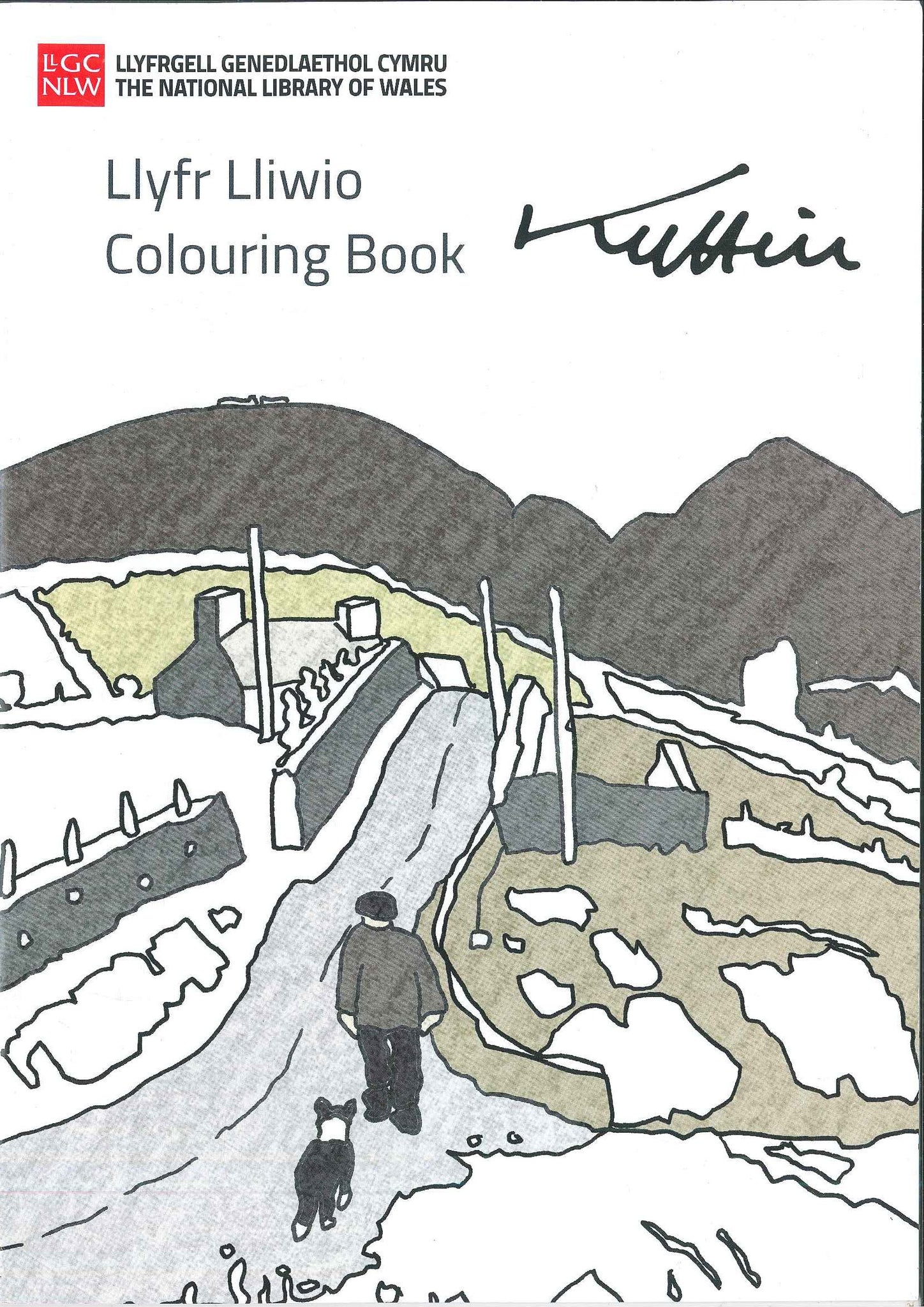 Colouring Book of works by Kyffin Williams