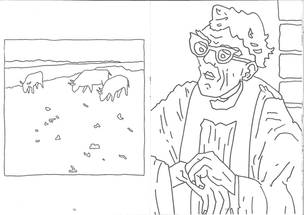 Colouring Book of works by Kyffin Williams
