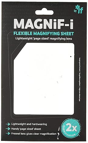 Magnif-i Flexible Magnifying Sheet