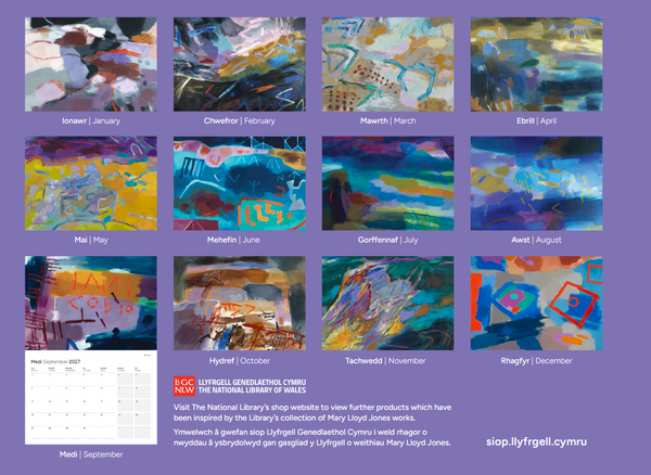 Mary Lloyd Jones Calendar 2027