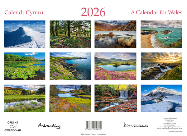 'A Calendar for Wales 2026' by Origins Photography