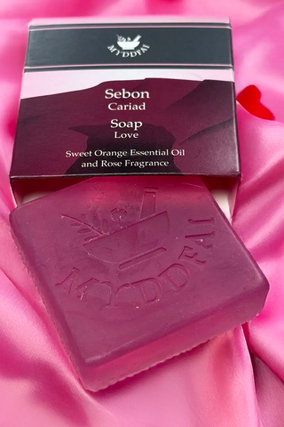 'Love' Soap Bar by Myddfai