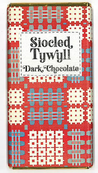 'Pink Tapestry' Luxury Dark Chocolate Bar