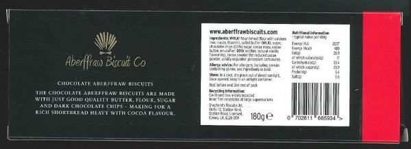 Aberffraw biscuits - Chocolate Chips