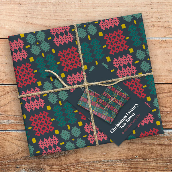 Tea Towel  - 'Christmas Tapestry'