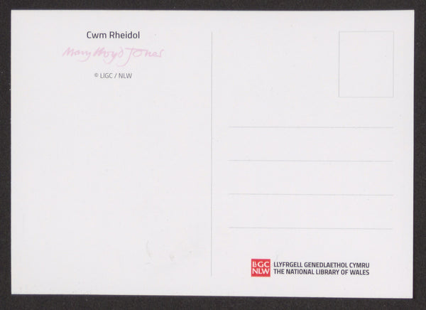 'Cwm Rheidol' Postcard - Mary Lloyd Jones