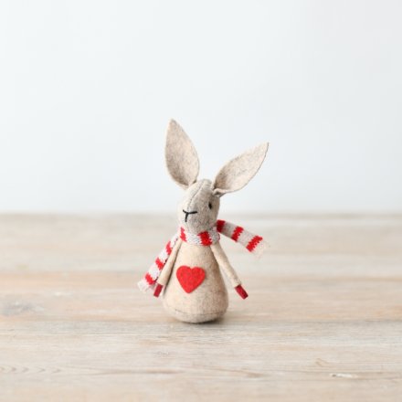 Fabric Rabbit Ornament