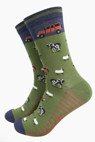 'Farming' Men's Socks