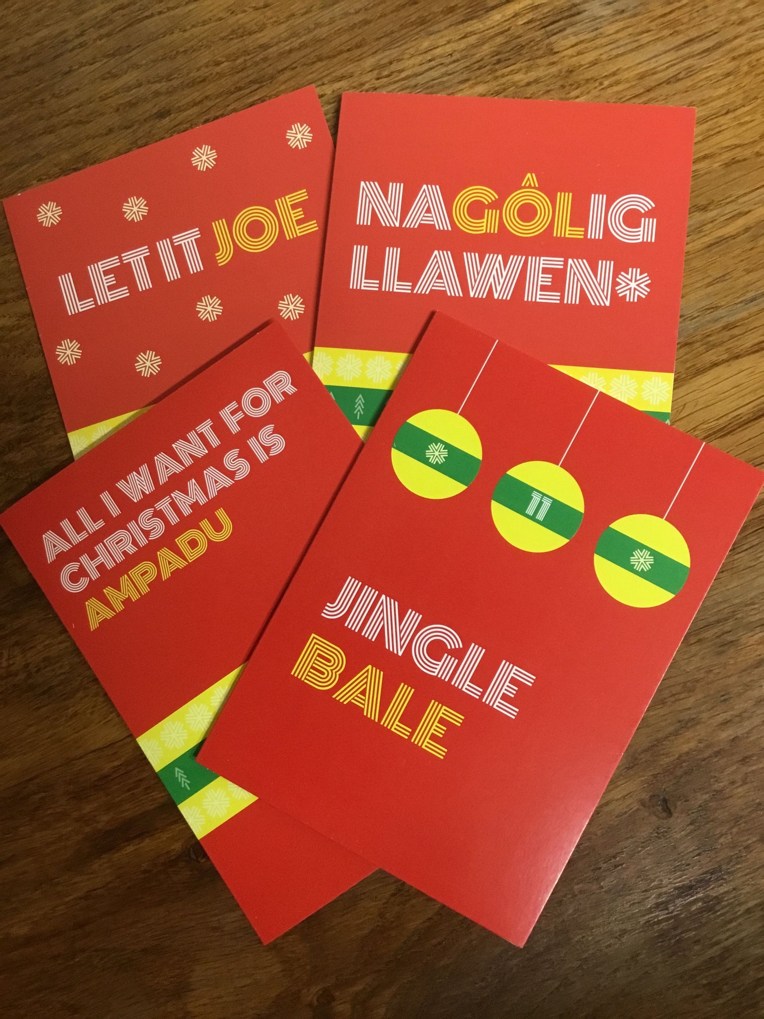 'Welsh Football' Christmas Cards