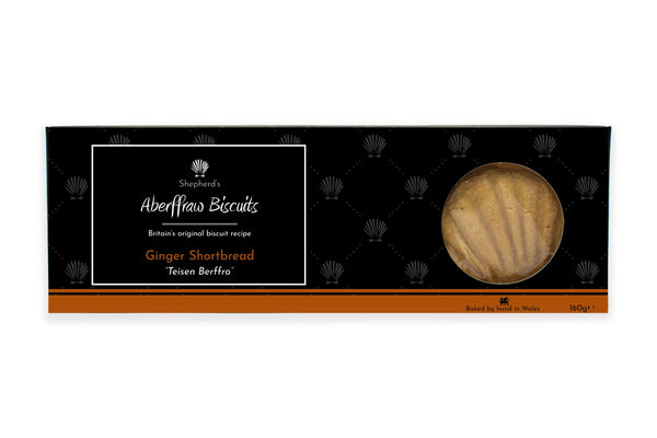 Aberffraw biscuits - Ginger Shortbread