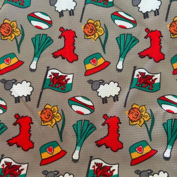 'Cwtchie' Dog Bandana - Medium (Grey)