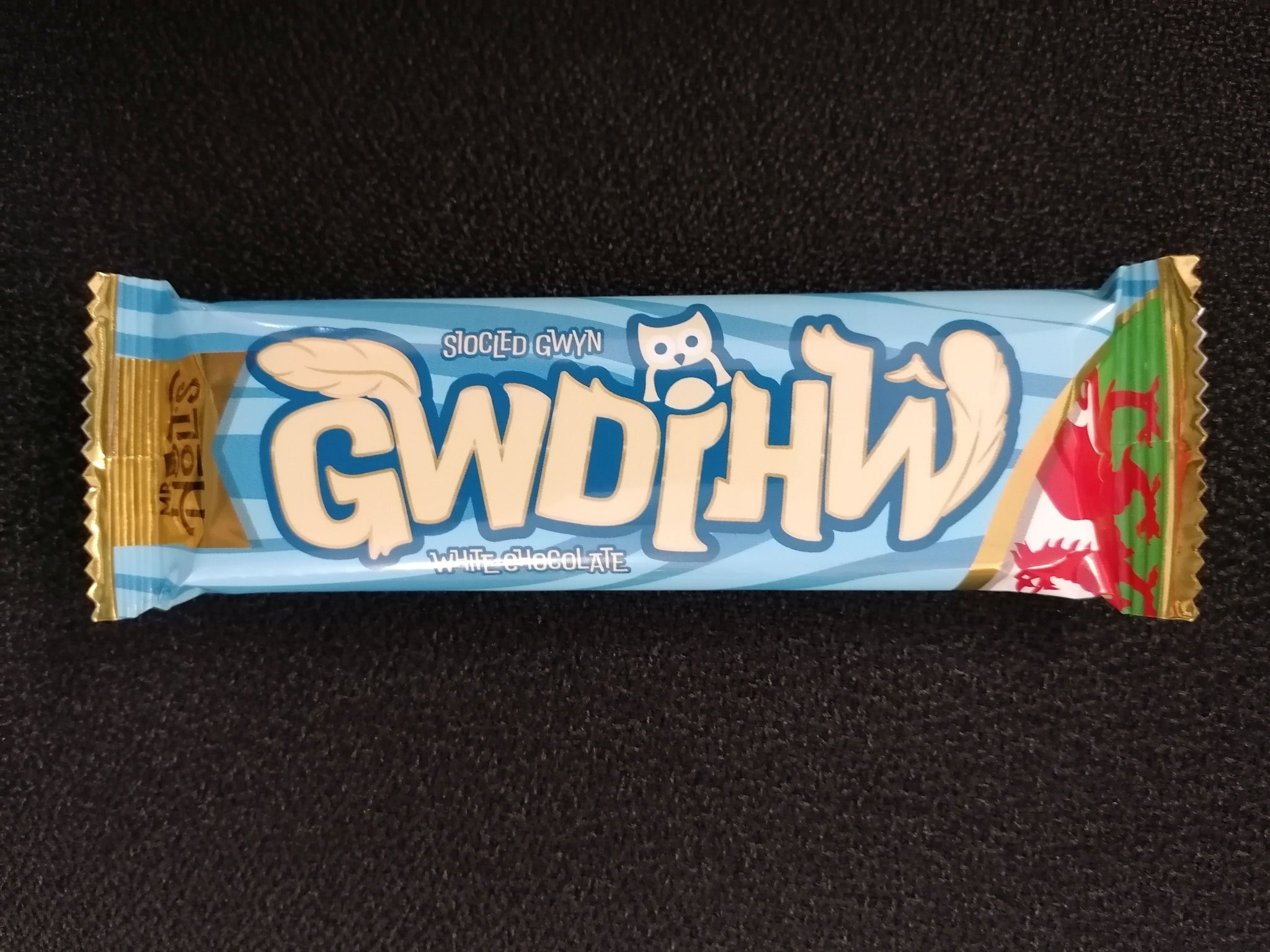 Mr Holt's Chocolate -' Gwdihw/Owl' - White Chocolate Bar
