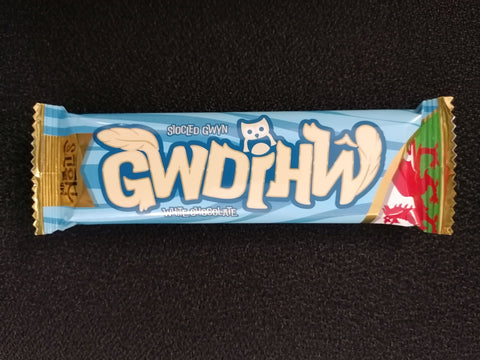Mr Holt's Chocolate -' Gwdihw/Owl' - White Chocolate Bar