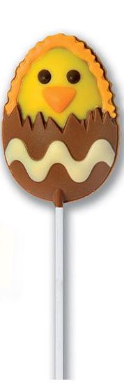 'Hatching Chick' Decorated Chocolate Lollipop