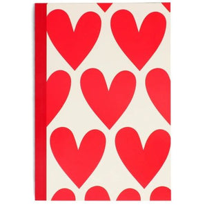 'Heart Pattern' - A5 sized Notebook