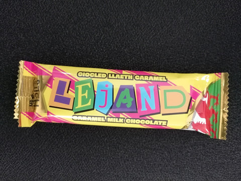 Mr Holt's Chocolate - 'Lejand/Legend' - Milk Chocolate Bar with Caramel Filling