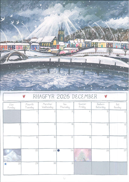 'Views from a Welsh Roadside' - 2026 Calendar by Lizzie Spikes