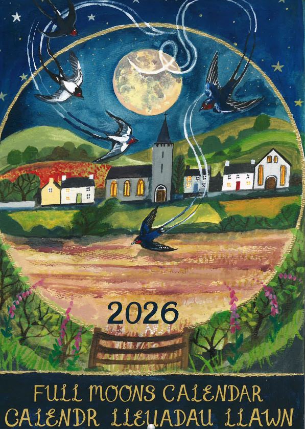'Full Moons' - 2026 Calendar by Lizzie Spikes