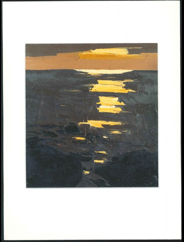 Coastal Sunset - Sir Kyffin Williams Print