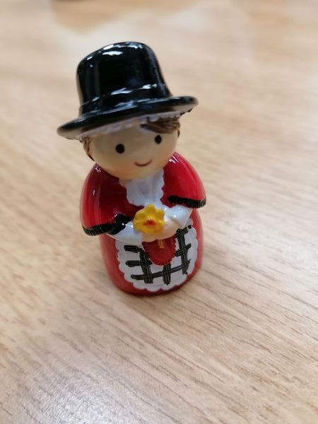 'Ladi Gymreig' - Polyresin Keepsake