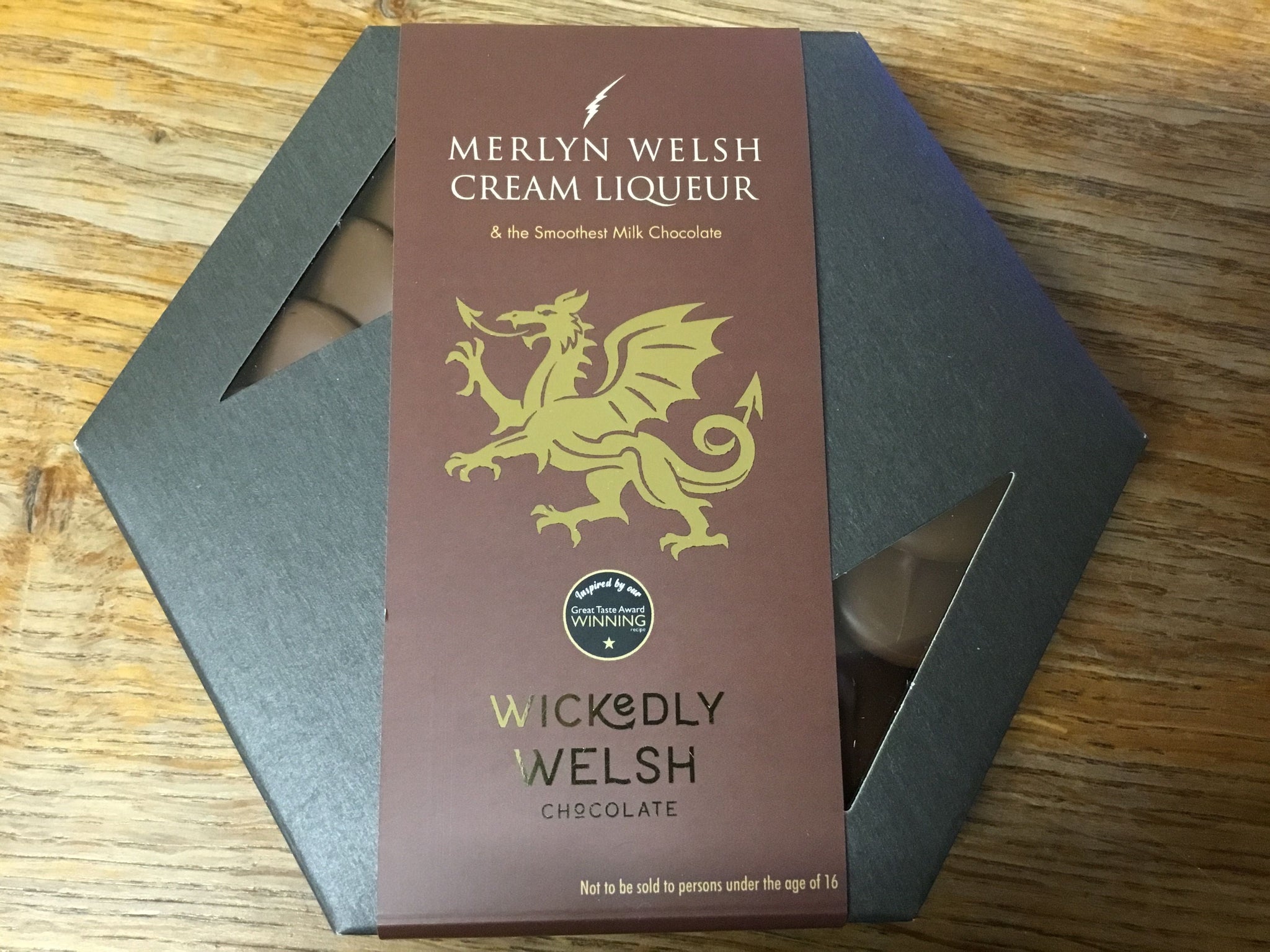 Wickedly Welsh - 'Merlyn Welsh Cream Liqueur Chocolates'