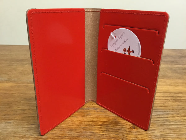 'Mae hen wlad fy nhadau yn annwyl i mi' Passport Cover by Lizzie Spikes