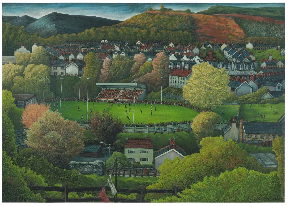 'The Rugby Match' - Ronald Herbert John Lawrence Unmounted Print