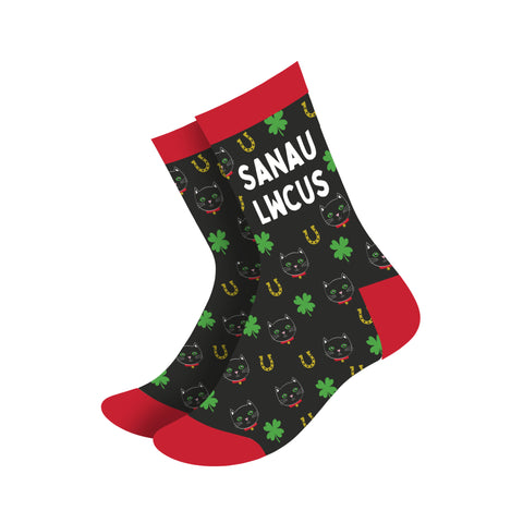 'Sanau Lwcus (Lucky Socks)' Men's Socks