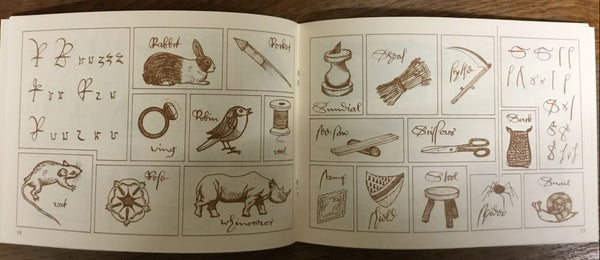 'A Secretary Hand ABC Book' by Alf Ison