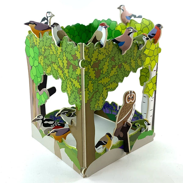'Woodland Birds' Mini Playset -  a sustainably managed playset from Playpress