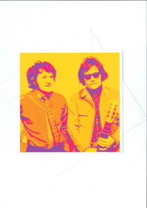 Greetings Card - Dafydd Iwan & Meic Stevens