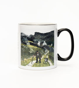 The Way to the Cottages - Sir Kyffin Williams Mug