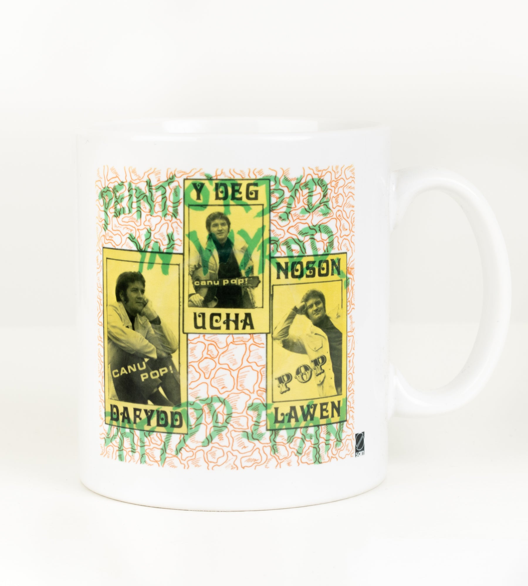 Mug - Peintio'r Byd yn Wyrdd (Dafydd Iwan)