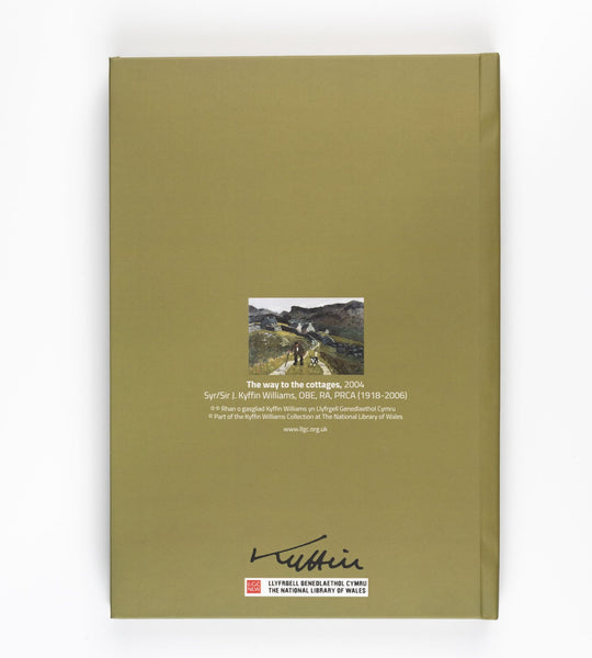 A5 Hardbacked Notebook - Kyffin Williams - The way to the cottages