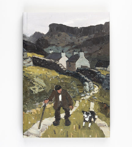 A5 Hardbacked Notebook - Kyffin Williams - The way to the cottages